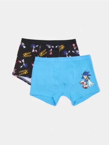Боксери, 2 пари Sonic The Hedgehog - різнобарвний Боксери, 2 пари Sonic The Hedgehog - різнобарвний
