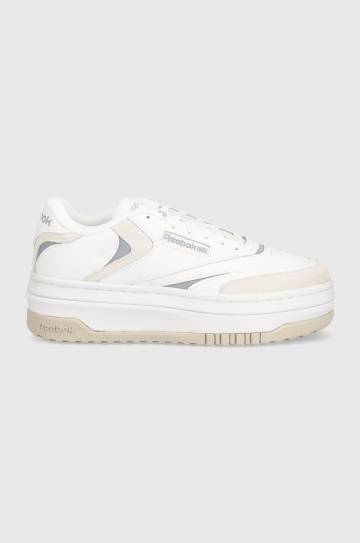 Кожаные кроссовки Reebok Classic Club C цвет белый 100201959 Кожаные кроссовки Reebok Classic Club C цвет белый 100201959