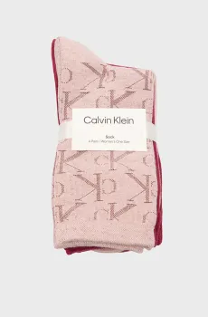 Женские носки (4 пары) HOLIDAY Разноцветный ONESIZE Calvin Klein 701235366