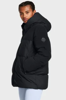 Женский черный пуховик LIMITLESS DOWN OS PUFF CORD Черный L Under Armour 1384654-001