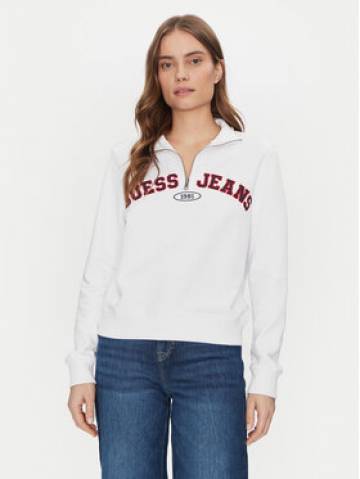 Guess Jeans Світшот W5RQ25 K68I4 Білий Regular Fit Guess Jeans Світшот W5RQ25 K68I4 Білий Regular Fit