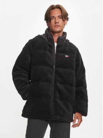 Tommy Jeans Пуховик DM0DM19638 Чорний Regular Fit Tommy Jeans Пуховик DM0DM19638 Чорний Regular Fit