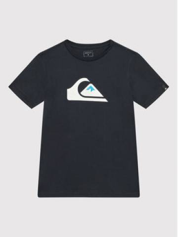 Quiksilver Футболка Comp Logo EQBZT04369 Чорний Regular Fit Quiksilver Футболка Comp Logo EQBZT04369 Чорний Regular Fit