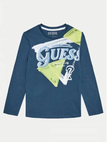 Guess Блузка L4BI28 I3Z14 Cиній Regular Fit Guess Блузка L4BI28 I3Z14 Cиній Regular Fit