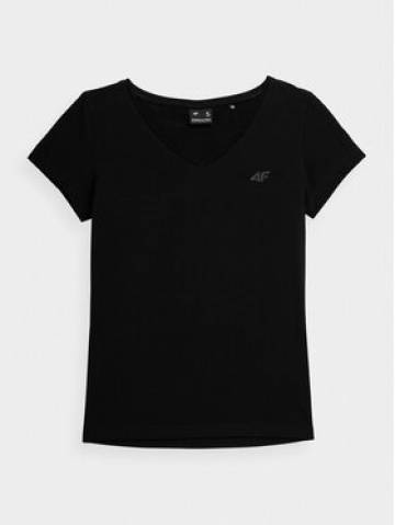 4F Футболка 4FAW23TTSHF0941 Чорний Slim Fit 4F Футболка 4FAW23TTSHF0941 Чорний Slim Fit