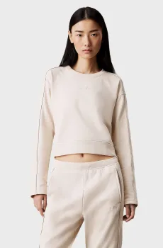 Женский бежевый свитшот CREW PULLOVER Бежевый L Calvin Klein 000QS7264E