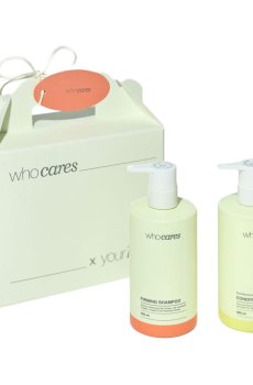 Набор для ухода за волосами Who Cares Hair Care Firming Set (шампунь, 300 мл + кондиционер, 300 мл)