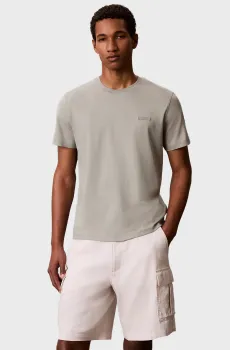 Мужская мятная футболка SUPIMA LOGO PATCH Ментоловый L Calvin Klein LV04LG222G