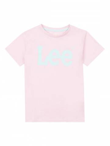 Lee Футболка Wobbly Graphic LEG5029 Рожевий Regular Fit Lee Футболка Wobbly Graphic LEG5029 Рожевий Regular Fit