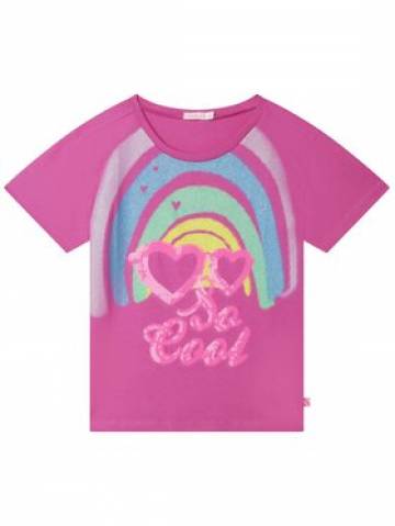 Billieblush Футболка U15B31 Рожевий Regular Fit Billieblush Футболка U15B31 Рожевий Regular Fit