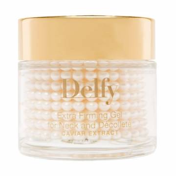 Экстра подтягивающий гель для шеи и декольте Delfy Extra Firming Gel for Neck and Decollete с экстрактом икры, 80 мл Экстра подтягивающий гель для шеи и декольте Delfy Extra Firming Gel for Neck and Decollete с экстрактом икры, 80 мл