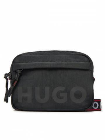 Hugo Плоска сумка Quentyn 50529428 Чорний Hugo Плоска сумка Quentyn 50529428 Чорний