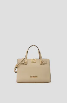 Женская бежевая сумка Бежевый ONESIZE Love Moschino JC4126PP1OLM0110