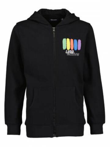 Blue Seven Світшот 623063 X Чорний Regular Fit Blue Seven Світшот 623063 X Чорний Regular Fit