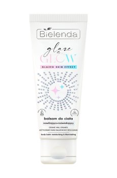 Увлажняющий и осветляющий бальзам для тела Bielenda Glaze & Glow Moisturizing & Illuminating Body Balm, 200 мл