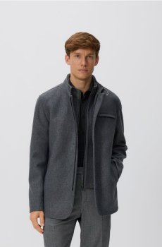 Reserved - Блейзер regular fit - темно-сірий - 8699H-90M