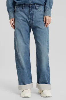 Женские синие джинсы Bowey 3D Lined Loose Wmn Синий 30-32 G-Star RAW D25297,D777