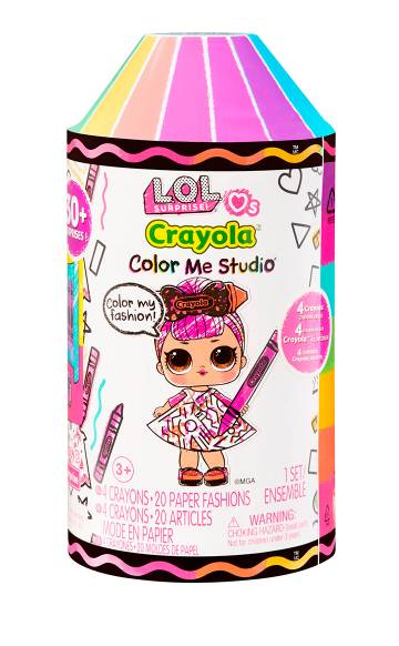Ігровий набір LOL Surprise Crayola Кольоринки (505273) Ігровий набір LOL Surprise Crayola Кольоринки (505273)