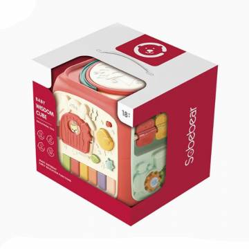 Детская развивающая игрушка Sobe Bear бизикуб красный, 20*20*20 см, свет/звук (YL711-1/HJ093001023) Детская развивающая игрушка Sobe Bear бизикуб красный, 20*20*20 см, свет/звук (YL711-1/HJ093001023)