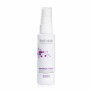 Спрей для ног Biotrade Odorex Foot Antiperspirant Spray длительного действия, 10 дней без пота и запаха, 40 мл Спрей для ног Biotrade Odorex Foot Antiperspirant Spray длительного действия, 10 дней без пота и запаха, 40 мл
