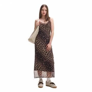 Cropp - Максісукня з візерунком - темно коричневий