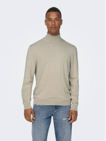 Only & Sons Гольф 22020879 Бежевий Regular Fit Only & Sons Гольф 22020879 Бежевий Regular Fit