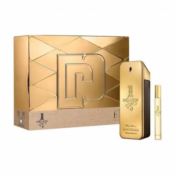 Парфюмированный набор мужской Rabanne 1 Million Set (туалетная вода, 200 мл + туалетная вода, 10 мл) Парфюмированный набор мужской Rabanne 1 Million Set (туалетная вода, 200 мл + туалетная вода, 10 мл)