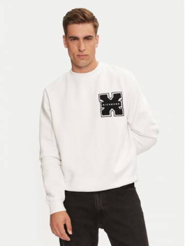 Richmond X Світшот Palmis UMA24034FE Білий Regular Fit Richmond X Світшот Palmis UMA24034FE Білий Regular Fit