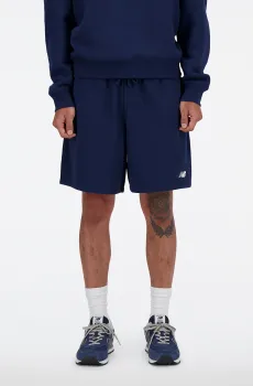 Мужские синие шорты NB Small Logo Синий M New Balance MS41520NNY