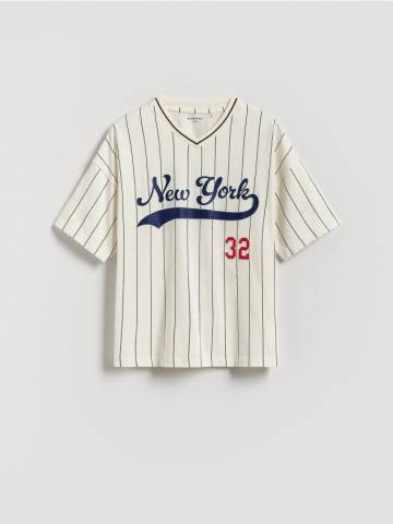 Reserved - Футболка з принтом - кремовий - 271GS-01X