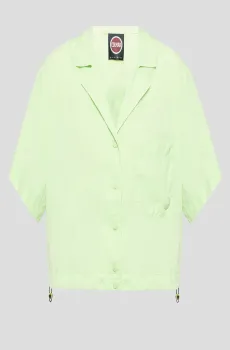 Женская салатовая рубагка Салатовый S Colmar 8425-3ZC-701