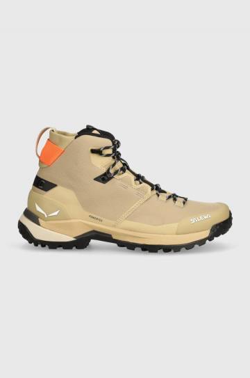 Ботинки Salewa Puez Mid Powertex мужские цвет бежевый 00-0000061438 Ботинки Salewa Puez Mid Powertex мужские цвет бежевый 00-0000061438