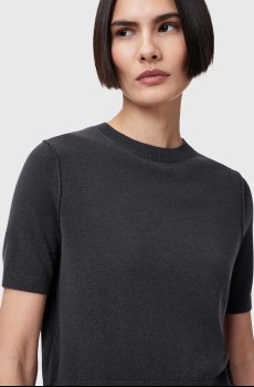 Шерстяная футболка AllSaints ELSIE