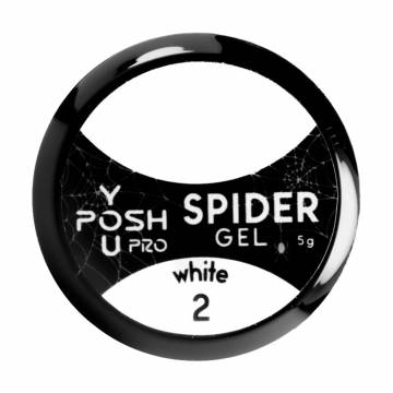 Гель-паутинка для ногтей You Posh Spider Gel 2 White, 5 г Гель-паутинка для ногтей You Posh Spider Gel 2 White, 5 г