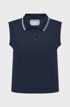 Женское темно-синее поло Синий XS Guess V6GP03.K2958;A71W