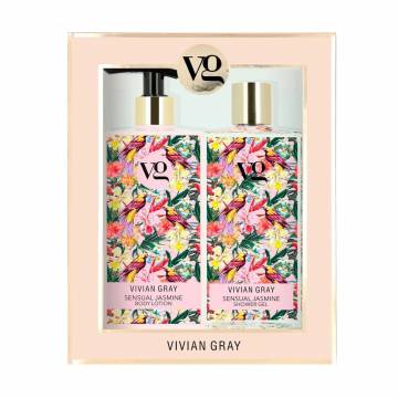 Набор для тела Vivian Gray Sensual Jasmine (гель для душа, 350 мл + лосьон для тела, 350 мл) Набор для тела Vivian Gray Sensual Jasmine (гель для душа, 350 мл + лосьон для тела, 350 мл)