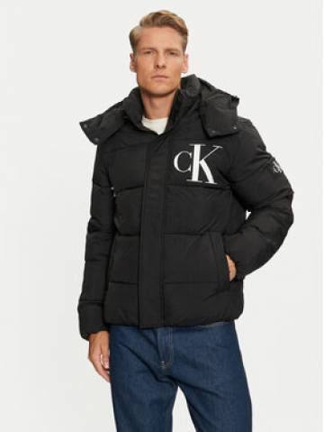 Calvin Klein Jeans Пуховик J30J326104 Чорний Regular Fit Calvin Klein Jeans Пуховик J30J326104 Чорний Regular Fit