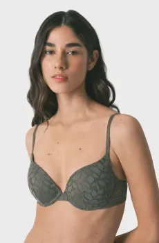 Женский оливковый бюстгальтер GORGEOUS Оливковый 75B womensecret 4023829