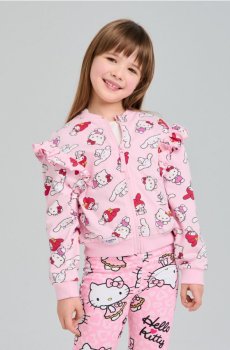 Світшот Hello Kitty - пастельний рожевий