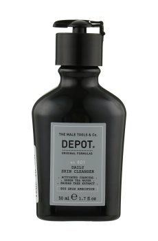 Мужской очищающий гель для лица и шеи Depot 801 Daily Skin Cleanser, 50 мл