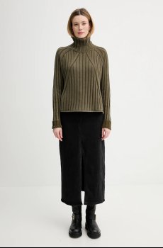 Хлопковый свитер G-Star 0 Washed loose turtle