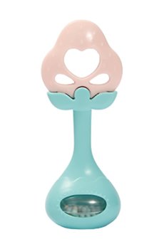 Игрушка прорезыватель-погремушка Lindo Ягода, от 3 месяцев (Б 388)