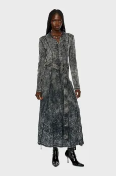 Женское серое платье D-LAVALIN DRESS Серый M Diesel A10940 0KHAS