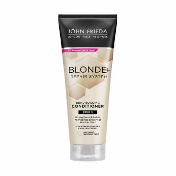 Кондиционер John Frieda Blonde+ Repair System Bond Building Conditioner, 250 мл Кондиционер John Frieda Blonde+ Repair System Bond Building Conditioner, 250 мл
