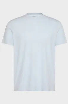 Мужская голубая футболка 30S EU WHOLESALE Голубой S Calvin Klein LV04LF810G