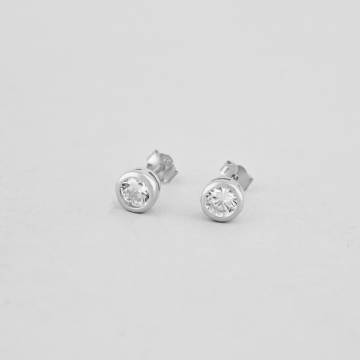 Серебряные серьги Minimal 520149б Серебряные серьги Minimal 520149б