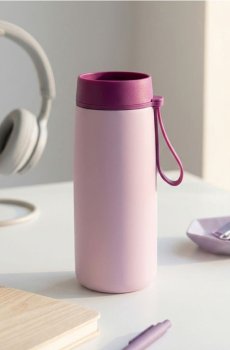 Термос - рожевий