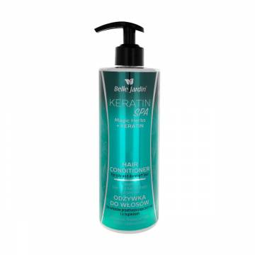 Кондиционер Belle Jardin Keratin SPA Magic Herbs + Keratin для жирных волос, против перхоти, 500 мл Кондиционер Belle Jardin Keratin SPA Magic Herbs + Keratin для жирных волос, против перхоти, 500 мл