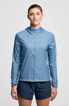 Женская синяя ветровка PEREGRINE PACKAWAY JACKET Синий L Saucony SAW800480-AO