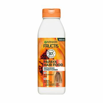 Бальзам-ополаскиватель Garnier Fructis HairFood Папайя, для восстановления поврежденных волос, 350 мл Бальзам-ополаскиватель Garnier Fructis HairFood Папайя, для восстановления поврежденных волос, 350 мл